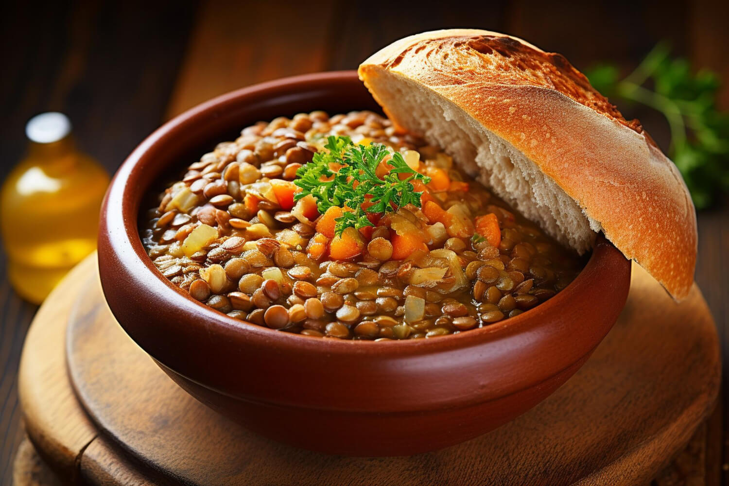 Anne eli değmiş gibi: kıymalı yeşil mercimek yemeği tarifi