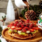 Belçika çikolatalı meyveli waffle tarifi