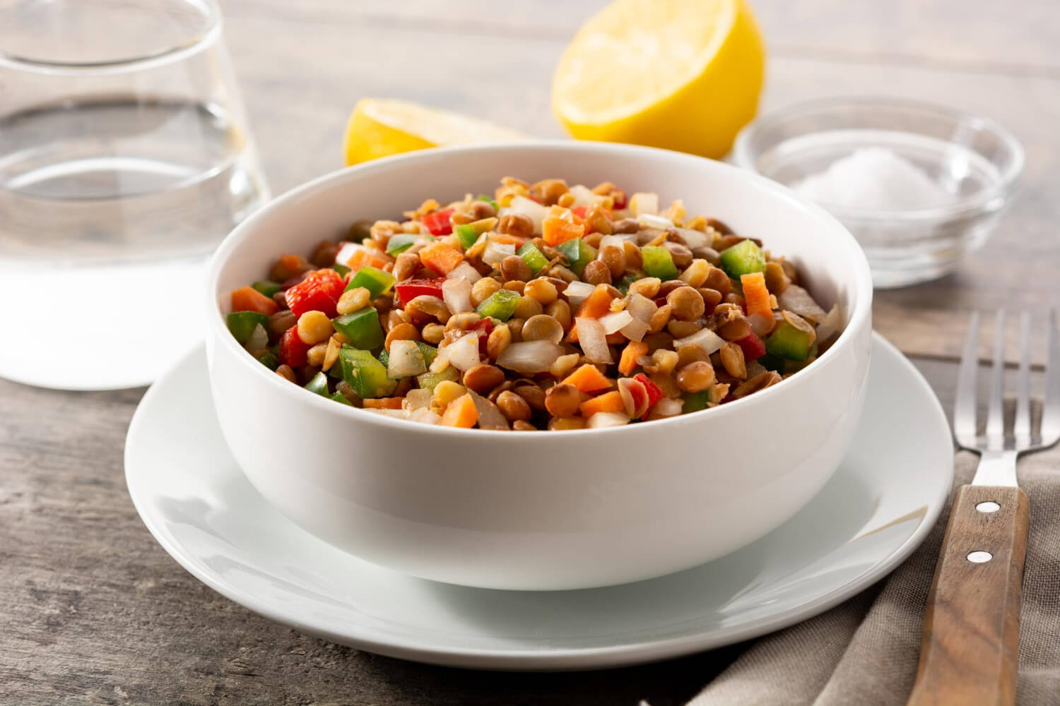 Mercimek salatası: besleyici ve doyurucu lezzet