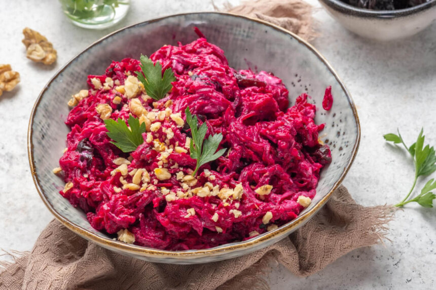 Pancar salatası tarifi – renkli, kremsi ve lezzet dolu