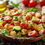 Panzanella salatası tarifi: i̇talyan mutfağından lezzetli ve pratik bir seçenek