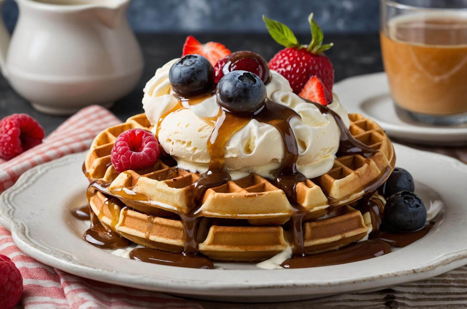 Waffle kaç kalori? Waffle çeşitleri ve besin değerleri