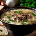 Khash tarifi – kolajen deposu geleneksel ayak paça çorbası