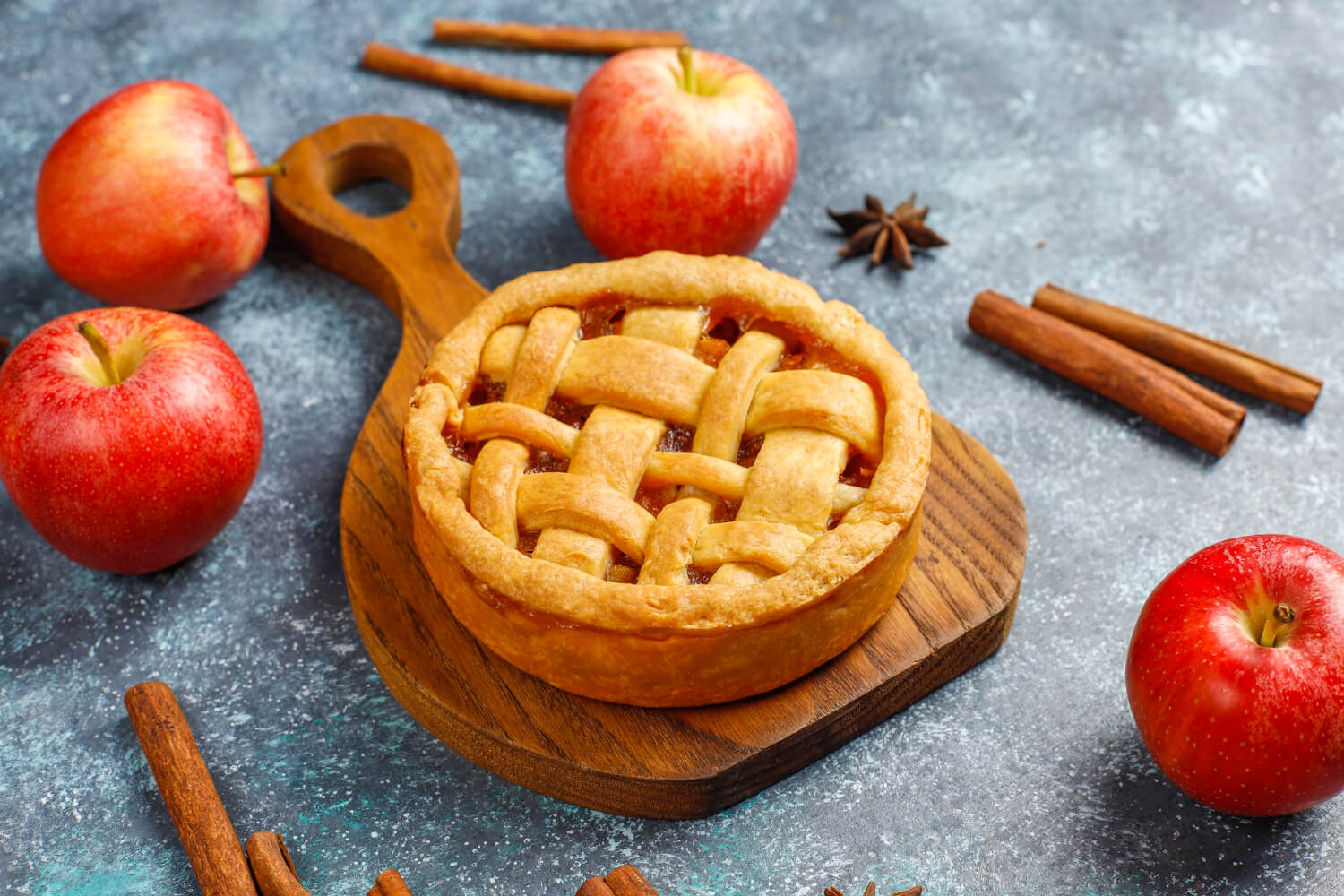 Evde apple pie tarifi – tarçınlı elmalı amerikan turtası