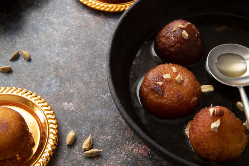 Evde gulab jamun tarifi – hint usulü şerbetli süt tatlısı