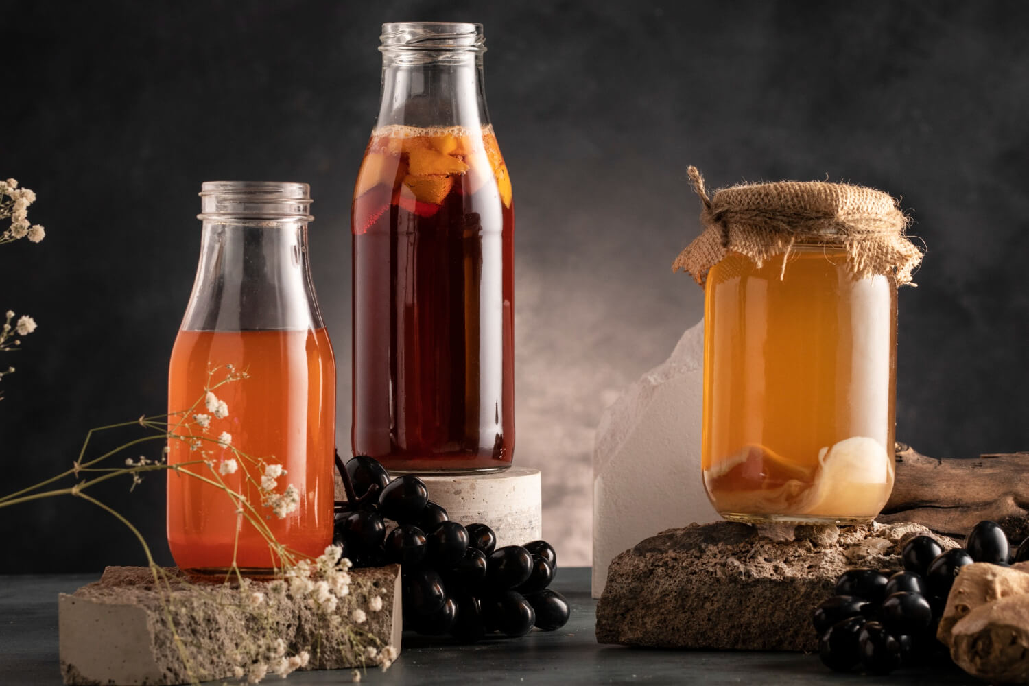 Ev yapımı kombucha tarifi – probiyotik çay ile doğal fermente i̇çecek