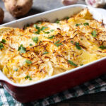 Patates graten tarifi – fırında kremalı ve peynirli pratik garnitür
