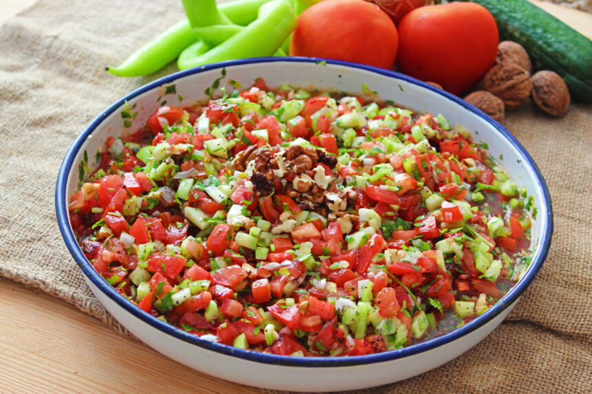 Gavurdağı salatası tarifi